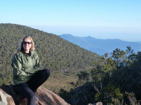 No alto do Pico Duarte, na República Dominicana